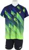 JUIC Galaxy-J Table Tennis Game Shirt, Officially Approved by the Japan Table Tennis Association (J.T.T.A.), Unisex, Navy Green (NG), Size L (5659)