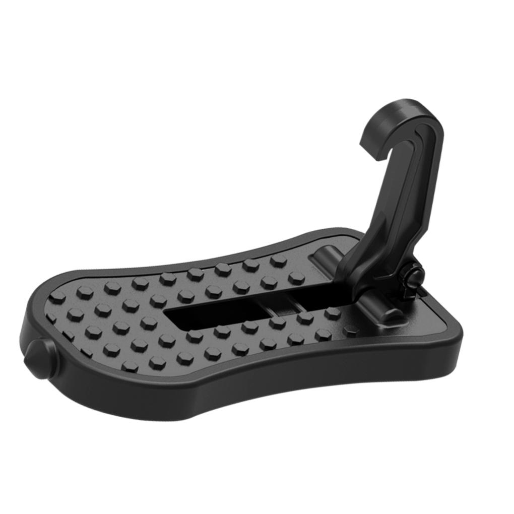 

Педаль автомобиля Износостойкая Подножка багажника на крышу Сильная несущая способность Молоток безопасности Противоскользящие пороги Большинство современных транспортных средств чёрный