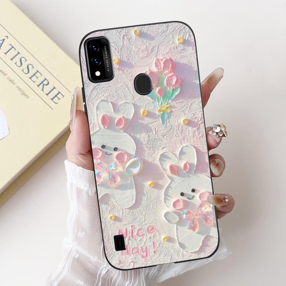 For ZTE Blade A51 A71 2021 Case Cute Cartoon Soft Silicon Phone Cover For ZTE BladeA51 A 51 Case BladeA71 A7030 Protective Shell