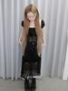 Hety Pure Lace Long Dress (Black)