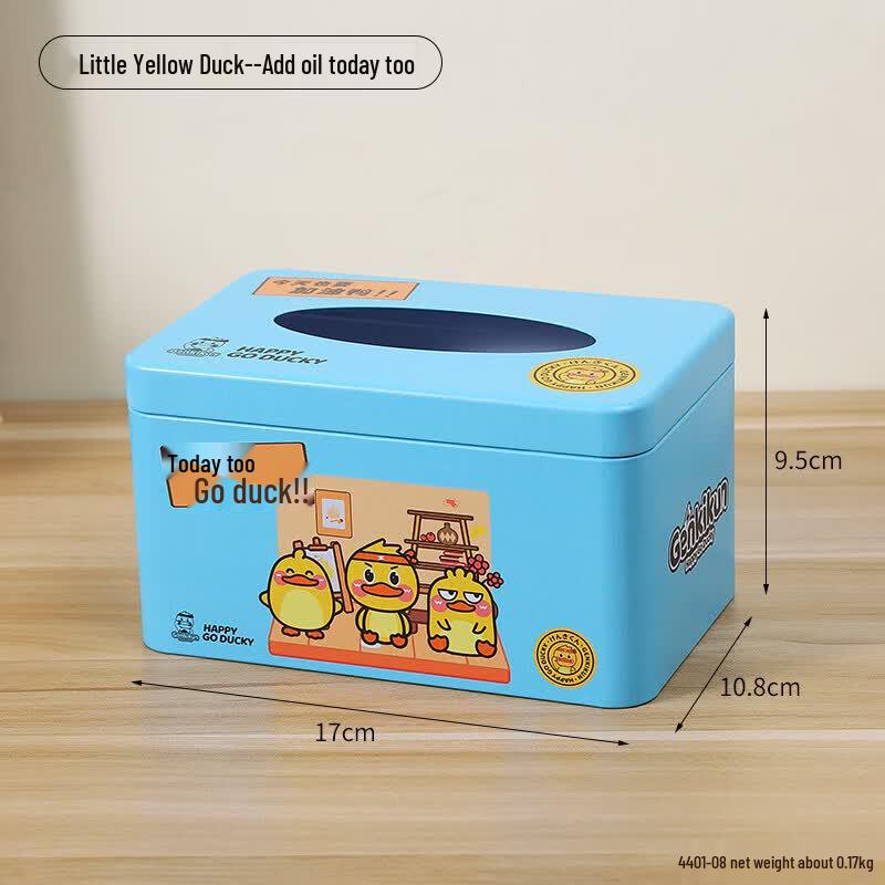 LIEI Creative Light Luxury Desktop Tissue Box