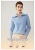 2026 Autumn/Winter Women's Half-Zip Ribbed Cashmere Sweater