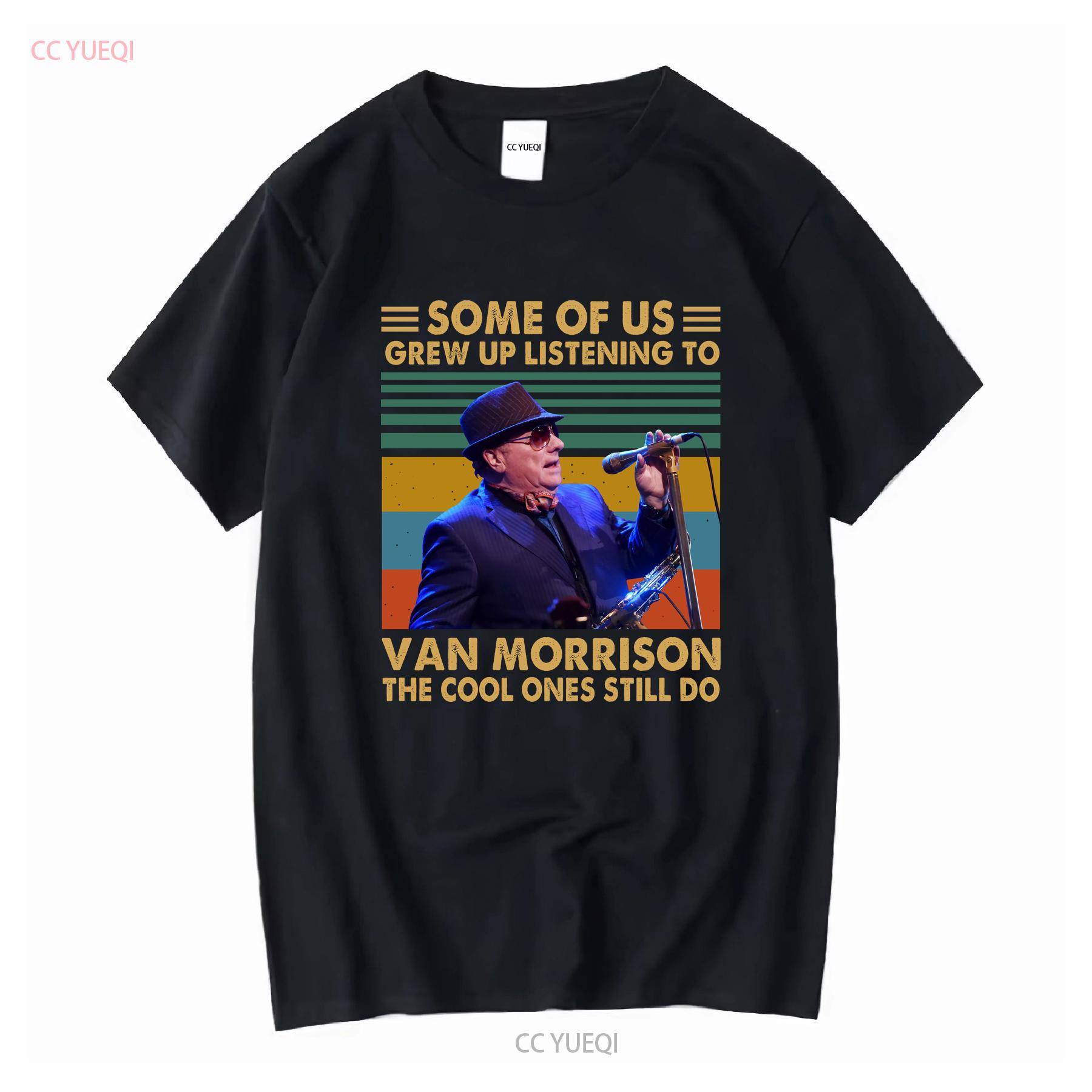 

Hot Van Morrison Cartoon New Rare S 235XL T Shirt 2D571 long or short sleeves vintage Washed fashion Unisex Versatile 4XL