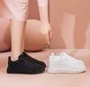 Fashion High Top Spring Black Women Shoes New Style Fashion 9.5CM Platform Shoes Platforms Sneakers Tide Shine Bling Rhinestone Shoes