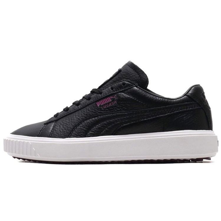 PUMA Unisex Breaker Leather Sneakers Black Men s 366620-01 EU 41