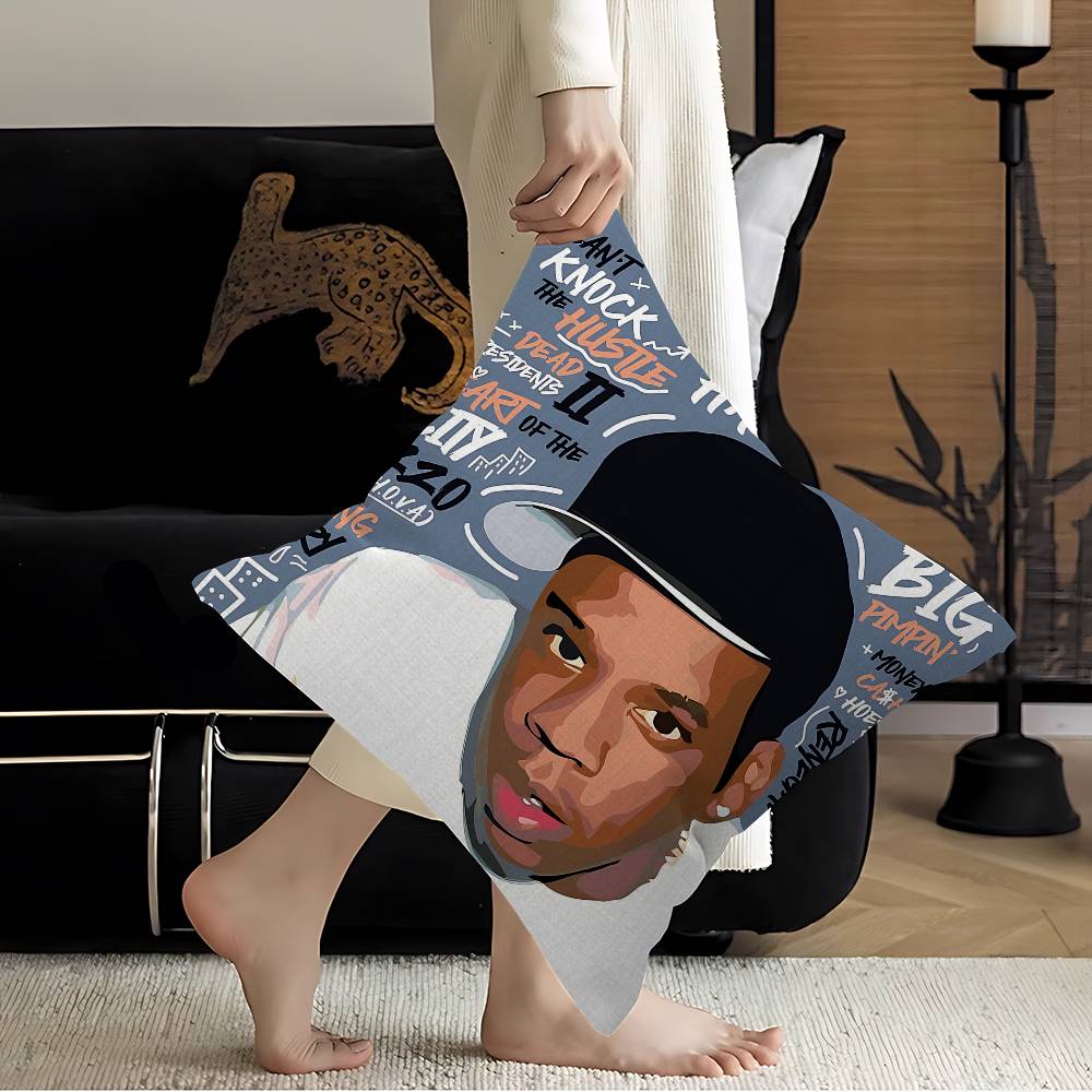 Jay-Z Singer Pillow Anime Pillow Sofa Bed Head Pillow Cover Cushion Cover 45x45 Cm Fashion