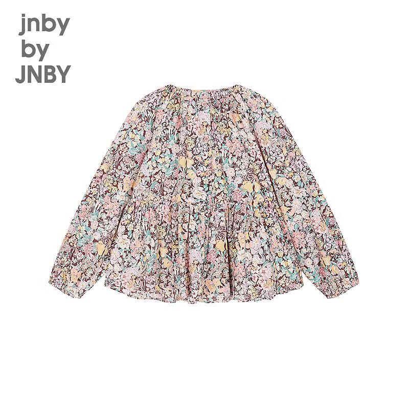 JNBY Girls  Autumn Ruffle Collar Long Sleeve Shirt 110