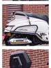 Chunfeng 150AURA Crash Bars: Front & Rear Anti-Fall Protection with Small Backrest