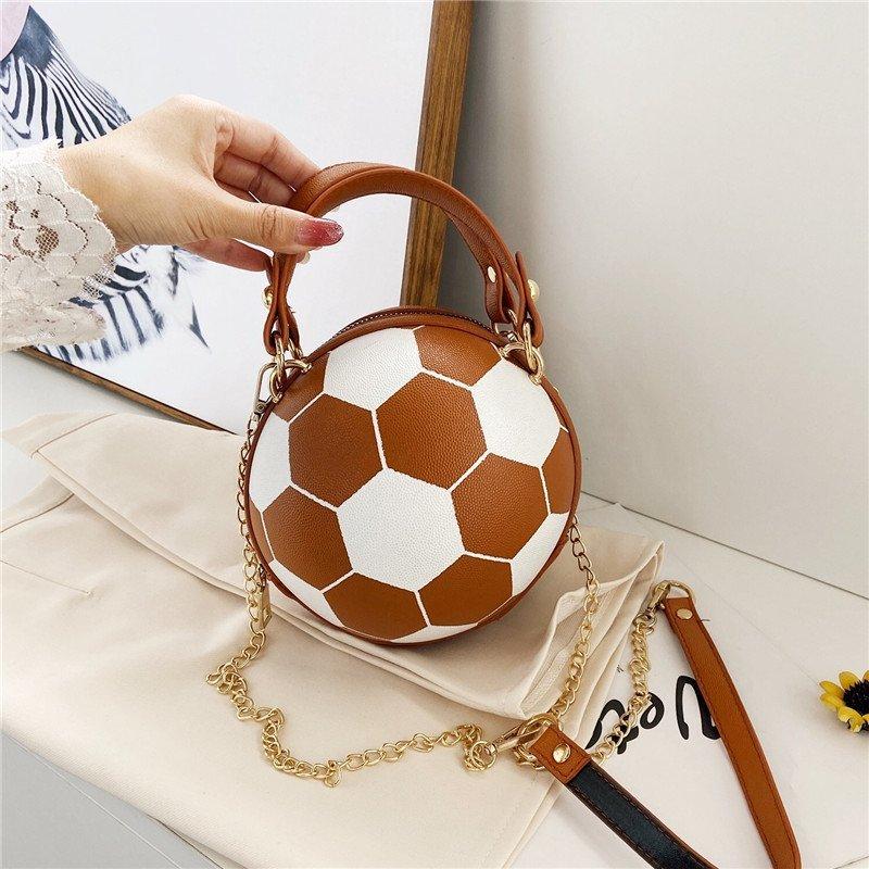 New Popular Versatile Fashion Personalized Basketball European and American Foreign Style Simple Casual Portable Shoulder Messenger Bag