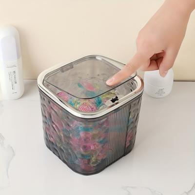 Organisateur de Capsules de Lessive Multifonctionnel avec Cuillère - Récipient de Rangement en Plastique Durable pour Capsules de Lessive, Lessive