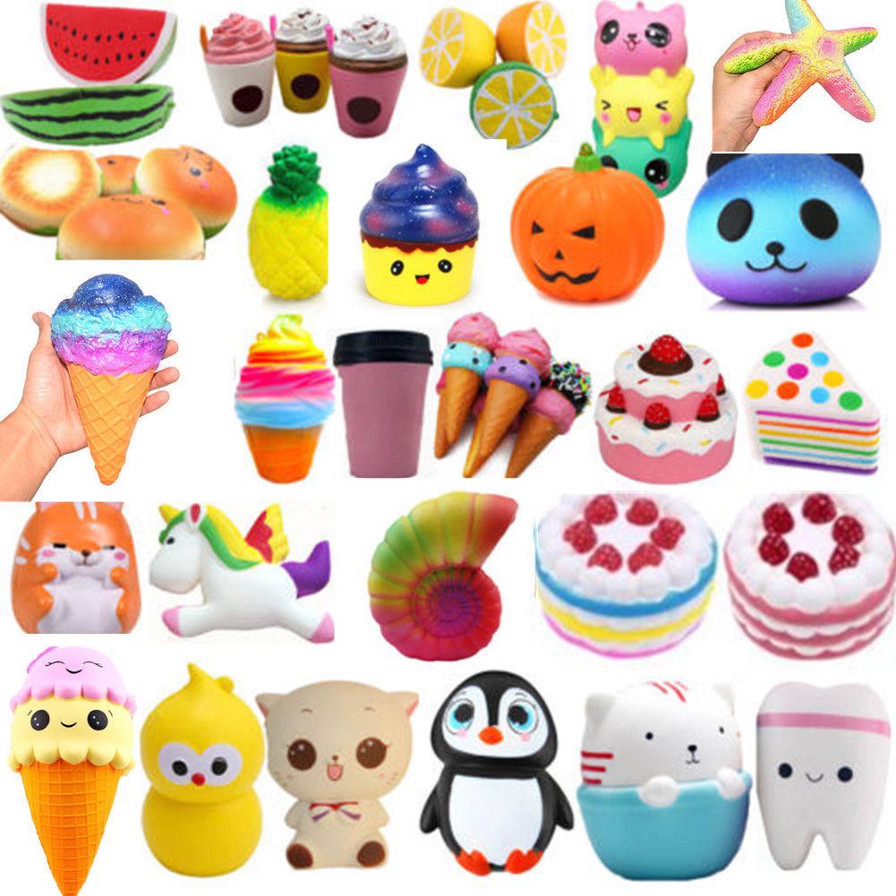 Design Jumbo Slow Rising Squishies Scented Kawaii Squishy Squeeze Charm ...