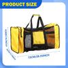 100L Mesh Duffle Bag for Scuba Diving Snorkeling Swimming Beach and Sports Equipment Large Capacity Snorkel Gear Bag