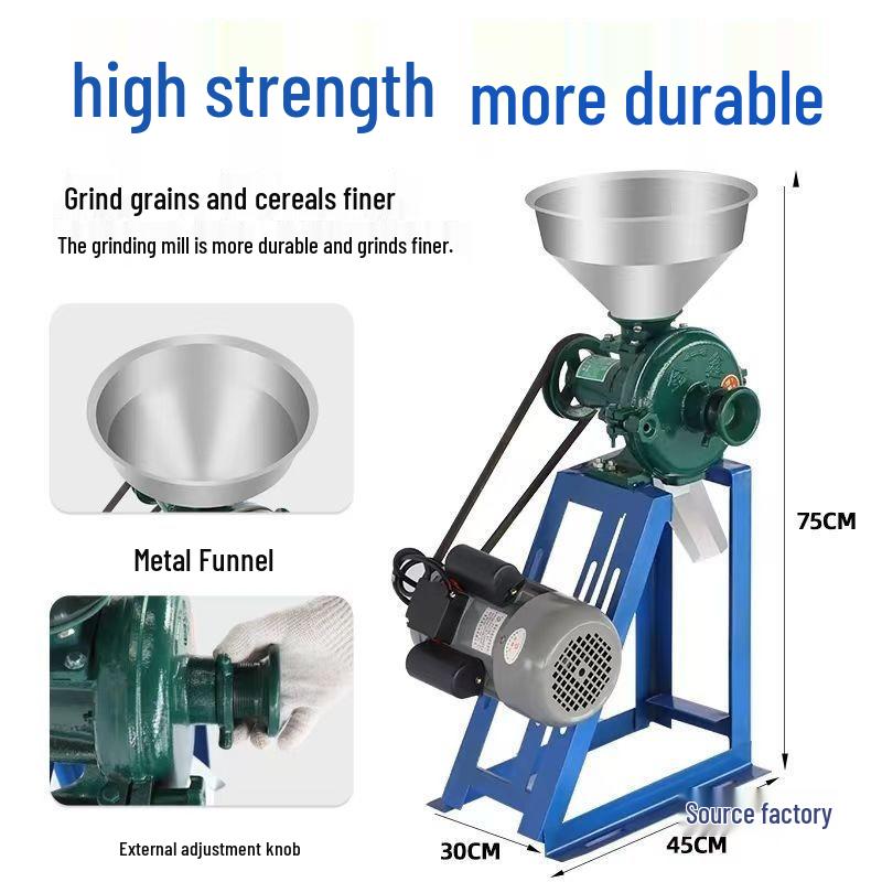 220V Household Wet & Dry Grain Mill for Making Tofu and Lei De Zhu