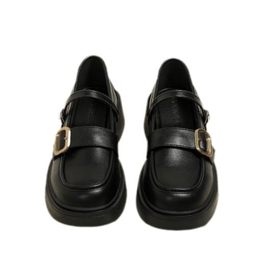 Mary Jane shoes 2025 autumn new women's shoes versatile college style jk small leather shoes retro French single shoes women