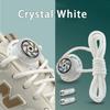New Thick Rope Sneakers Shoelace Without Ties Swivel Buckle Shoelaces Upgrade Easy Installation Automatic Laces Shoe Accessories