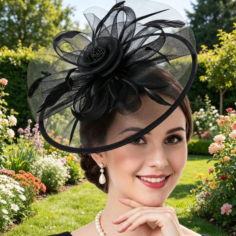 Delicaat Tule Sluier Hoofddeksel Fascinator Hoofdband Voor Bruiloften Feesten En Speciale Gelegenheden Meerdere Stijlvolle Kleuren