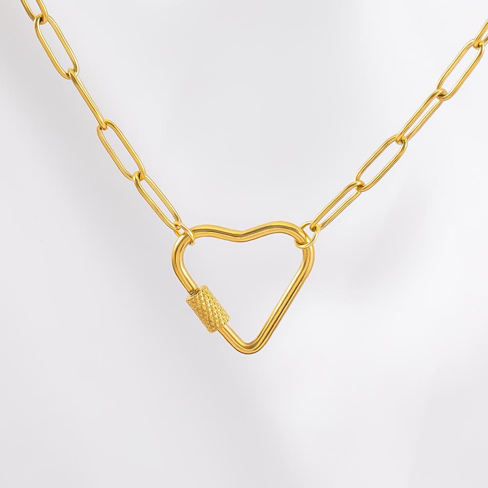 2 Stück 1 Stück Stern Herz Rahmen Anhänger Verbinder Edelstahl Halskette Kette Verstellbare Verlängerungskette Karabinerverschluss DIY Schmuckherstellung