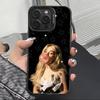 S-Sabrina C-Carpenter Singer Phone Case For iPhone 17,16,15,14,13,12,11 Plus,Pro Max,XS,Colorful Silver Black Cover