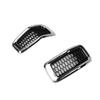 7Pcs Front Grille Cover 68303626AA Front Bumper Hood Grille Vent Insert Cover for Cherokee 2014 to 2018