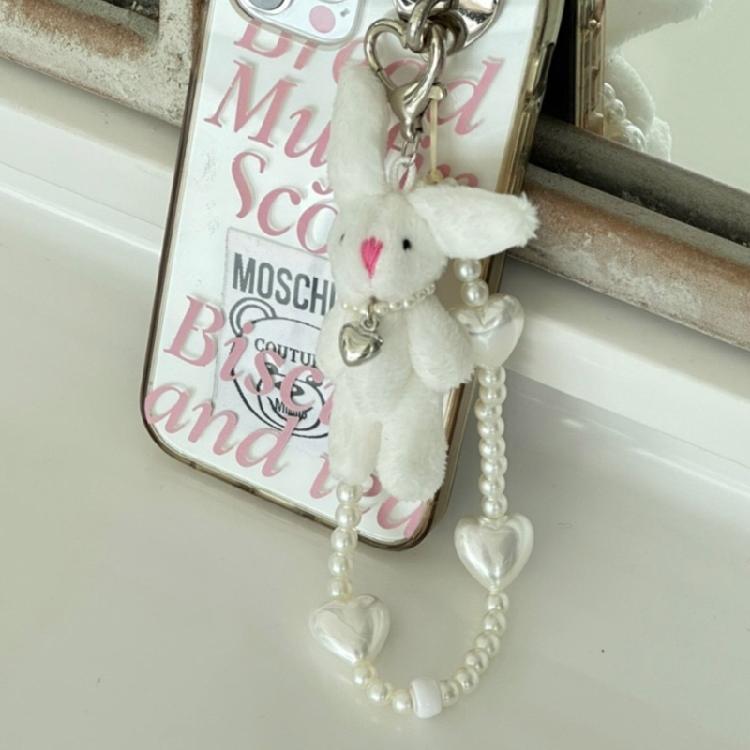 Phone Chain Rabbit Cartoon Handbag Pendant Keychain Party Favor Doll-Keychain