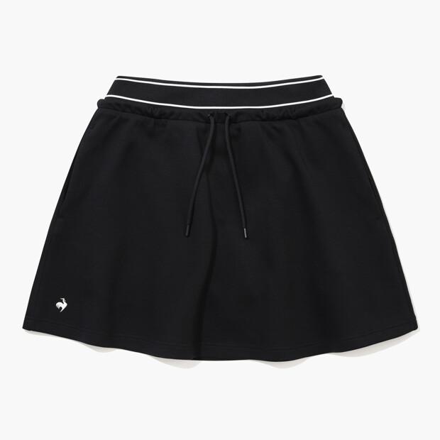 LECOQ GOLF [Coq Atti Tab] Women'S Neoprene Banding Skirt Black Gr122Lsk11