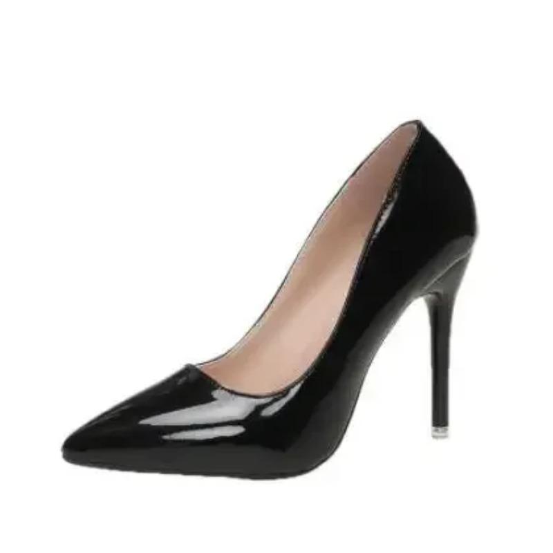 

Женская обувь Новые женские туфли-лодочки из замши на высоком каблуке Модные офисные туфли-шпильки для вечеринок Женские удобные туфли на каблуках 38