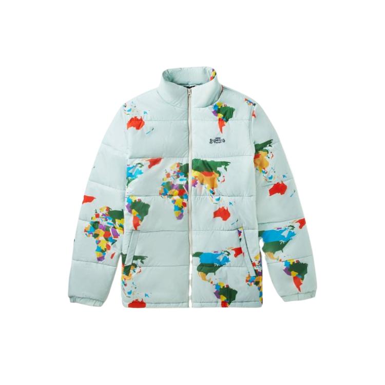 

Vans Save Our Planet Puffer Jacket Men Jackets Light-Blue VN0A49NQZSD M