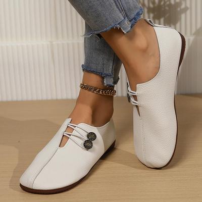Women Moccasins Ballets Loafers Leather Shoes Driving Comfort Flats Casual Nurse Walking Minimalist Summer Maternity Shoes