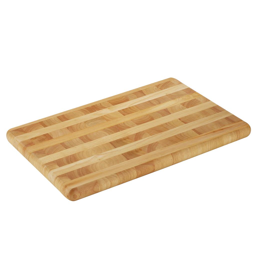 Deska Zassenhaus do krojenia typu end grain, kauczukowiec, 51x35x3,2 cm