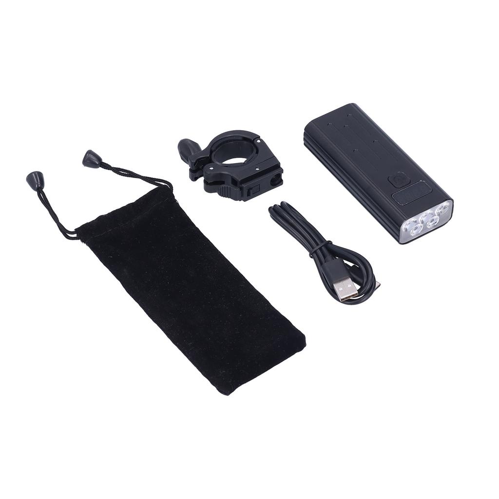 SW705 Bicycle Light 5 LED Super Bright USB Rechargeable Cycling Headlights for Men Women Kids Road