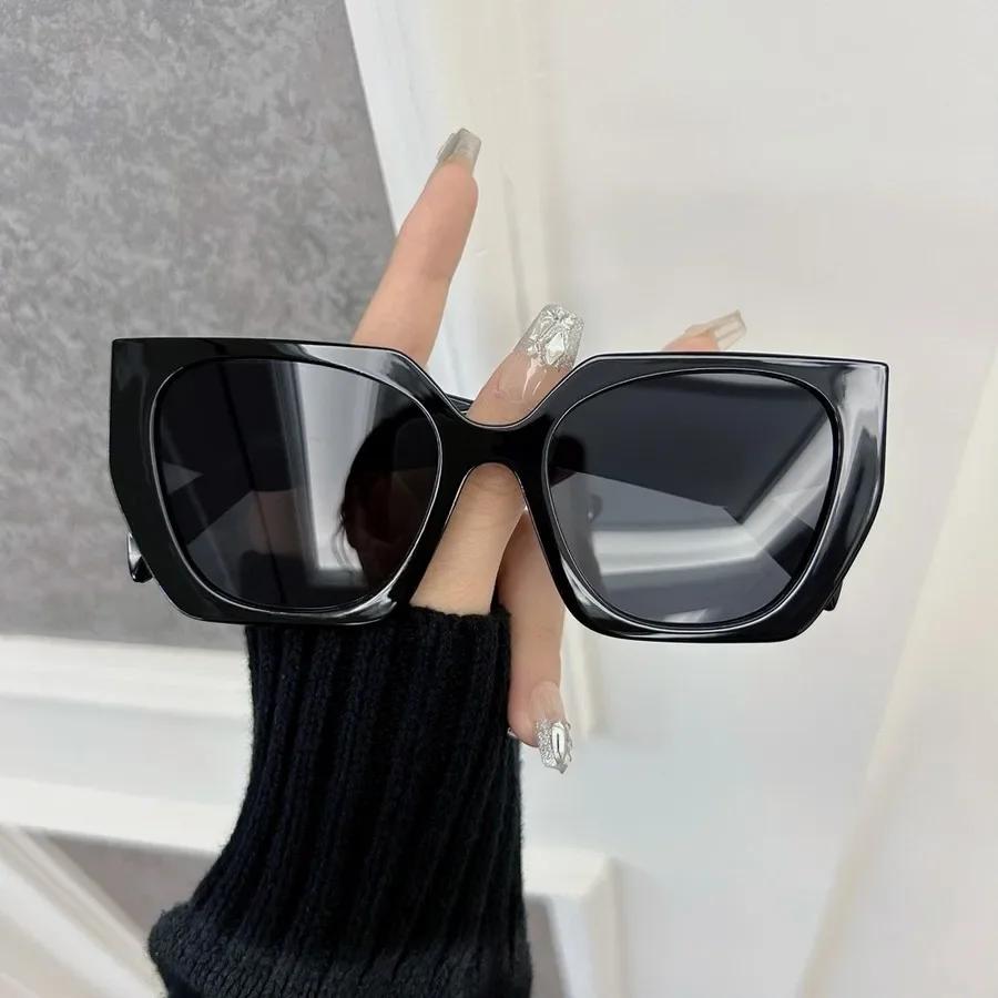 Geometric Square Designer Sunglasses Women Men Big Frame Lovely Sun Glasses Female Male Brand Fashion