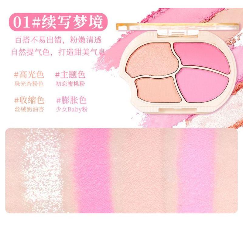 xixi - Lazy Bear Cub 4 Color Blush - 01#Continue to dream