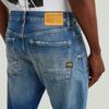 G-Star Jeans Men Denim Pants Straight Fit Blue Dakota Regular Straight D23691-E107-H703-W34/L30
