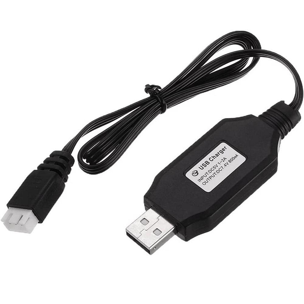 Portable 3.7V/7.4V/11.1V Battery Adapter XH-3P/XH4P/PH2.0/SM-3Pin Universal USB Charger 1000mAh/500mAh Power Supply