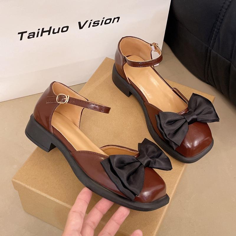 

Fashion Women Mary Janes Shoes Casual High Heels Shoes New Style Square Toe Sandals Fashion Lolita Shoes Loafers Walking Zapatos Mujer 39