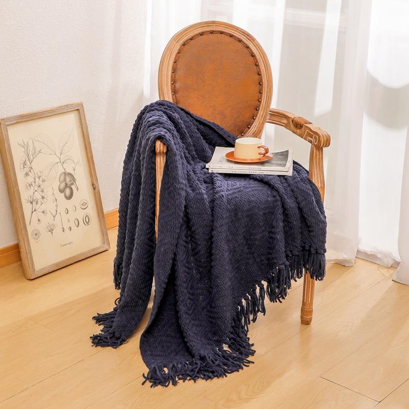 Пледы для дивана — фото 16