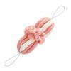 Large-sized Bath Sponge for Adults, Bath Towel for Scrubbing, Bath Flower with Pumpkin Shape, Stretchable Back Support Strip
