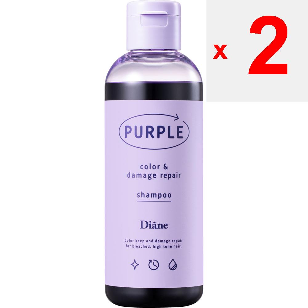Nature Labo Diane Colored shampoo purple 200ml Hair Color for Black Hair Black hair coloring After thoroughly wetting hair and removing dirt, take an