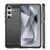 For Samsung Galaxy S24 FE Case Anti-knock Soft Silicone Carbon Fiber Back Cover For Samsung S24 FE Case For Samsung S24 FE Case