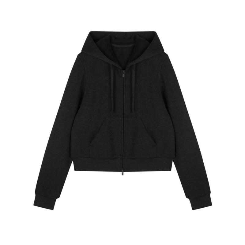 JNBY Women's Full-Zip Hooded Sweatshirt