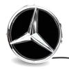 Hot Car Sticker For Mercedes Benz C W205 A W177 S W217 SL CLA CLS GLA GLB Glossy Black Newest 3D Front Grille Star Emblems Logo