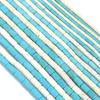1 Strand Cylindrical Turquoise Beads Natural Stone Beads Tube Shaped Loose Spacer Beads For Jewelry Making DIY Accessories