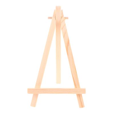 Mini chevalet de peinture de trépied d'artiste en bois de 9*16Cm pour le support d'affichage de peinture de Photo