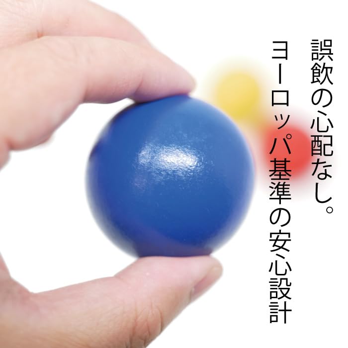 [Tsumikiya] Wooden Slope Toy Tick-Tock Slope, with 45mm Wooden Balls, Educational Toy for Ages 1 and Up, Baby Shower GiftBirthday Present, Made In
