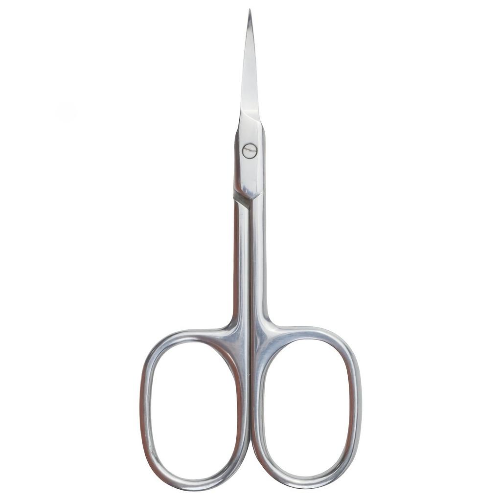 Professional Stainless Steel Cuticle Scissors & Beauty Scissors Nail Cuticle Trimmer Cuticle Cutter1pc Pointed Curved Blade