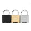 Waterproof Aluminum Code Padlock Anti-Rust Weatherproof Padlock Anti-Theft Heavy Duty  Warehouse