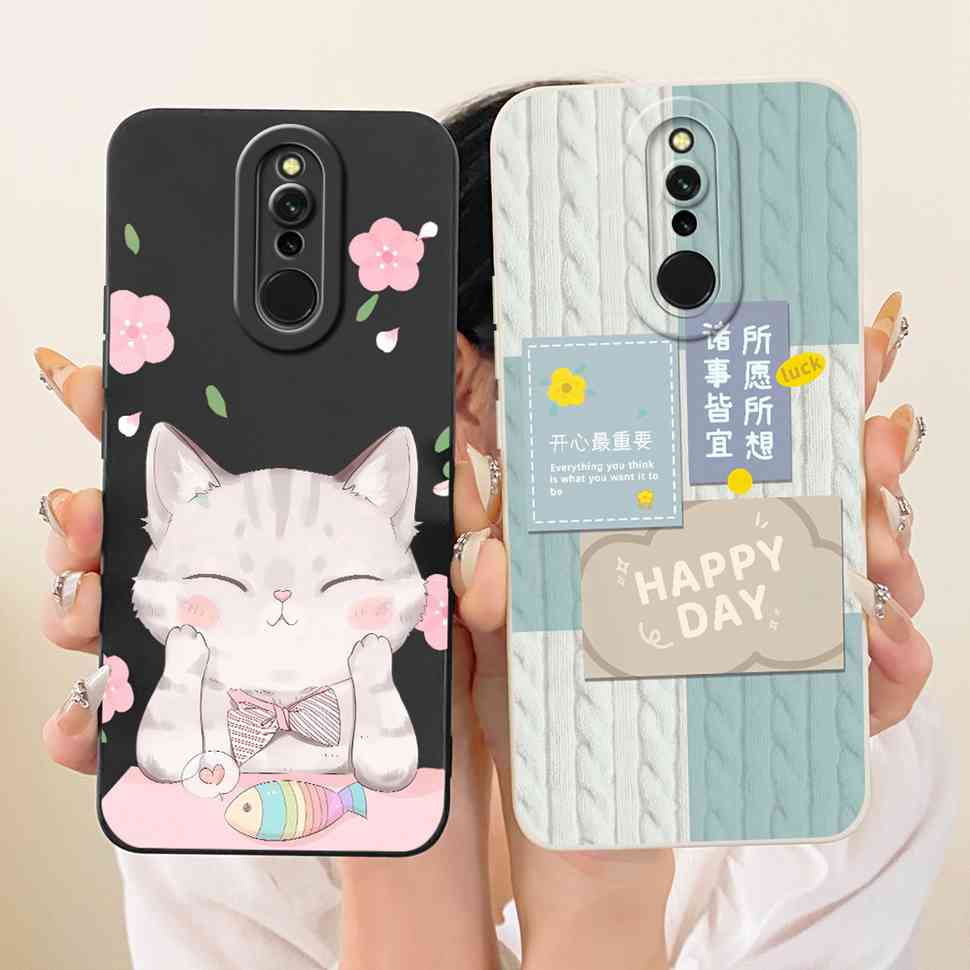 For Xiaomi Redmi 8 2019 Casing Candy Cartoon Back Cover Soft Slim Phone Case For Xiaomi Redmi8 Redmi 8 Silicone Bumper 6.22"