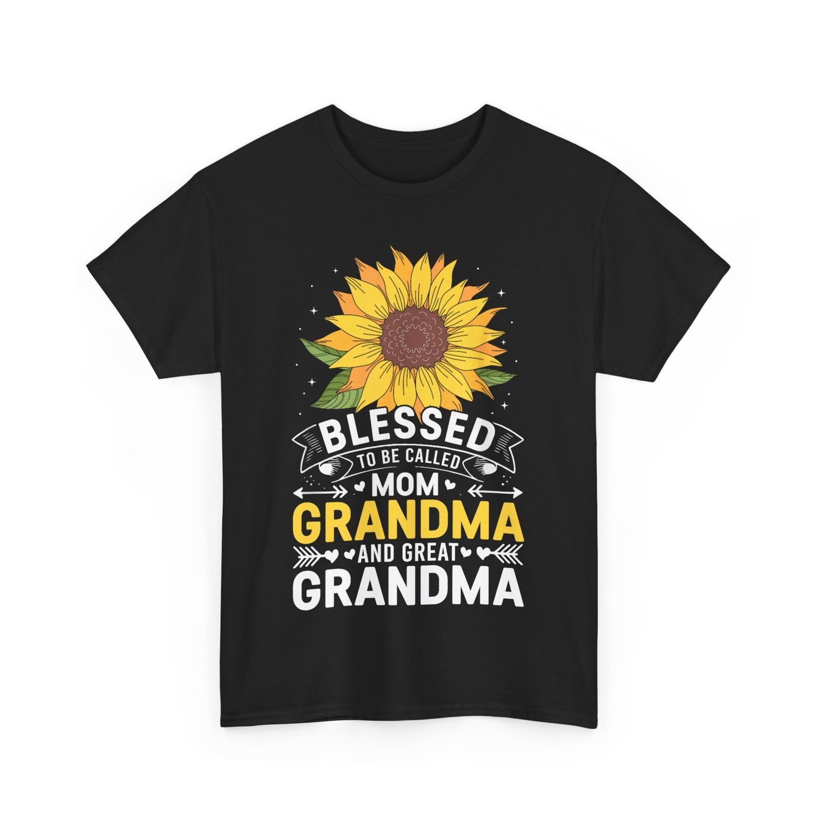 Blessed to Be Called Mom Grandma Shirt, Mother Grandmother Mother s Day Shirt XL