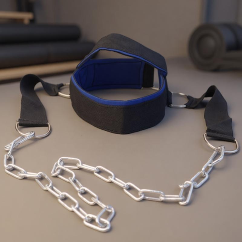Adjustable Neck Harness Sports Neck Training Exerciser Head Harness Exerciser Head Training Belt Fitness Accessories