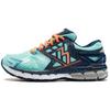 361 Mesh Dämpfung Rutschfest Abdeckung Feuchtigkeitsableitend Niedriger Schaft Laufschuhe Damen Blau Grün 201620121-3